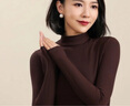 Basic House/百家好天絲抽繩香蕉褲女新款韓版純色衛(wèi)褲闊腿休閑褲 咖色 XL （120-135斤） 曬單實(shí)拍圖