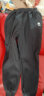 迪士尼（Disney）男童女童裤子冬季加绒加厚棉裤一体绒秋冬款宝宝运动卫裤儿童装 碳黑-加绒-男女 160cm(建议体重85-100斤左右) 晒单实拍图