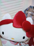 野獸派家居（tbh）三麗鷗Hello Kitty二合一法蘭絨抱枕毯空調毛毯午睡毯車(chē)載靠枕毯 曬單實(shí)拍圖