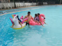 INTEX 57561 独角兽充气坐骑游泳圈成人充气玩具浮排浮床加厚水上儿童坐骑 实拍图