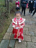 馬櫻紅雨 女童冬季漢服秋冬中國風(fēng)演出服兒童古風(fēng)拜年服中大童加絨過年服 紅色 C款加絨【+云肩】 160 【適合體重75~88斤】 曬單實(shí)拍圖