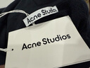 Acne Studios男女同款 混紡1996休閑連帽潮流衛衣外套CI0136 黑色 （建議女士選擇小一碼） S -女 / XS-男 曬單實(shí)拍圖