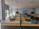 時(shí)仁（ShiRen）辦公家具屏風(fēng)職員辦公桌椅組合員工工位四人位電腦桌椅隔斷卡座 干字型六人位【含柜】 曬單實(shí)拍圖