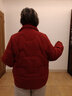 麥雪人棉服女2025春季新款時尚寬松顯瘦加厚棉衣保暖設(shè)計感小眾外套棉襖 經(jīng)典酒紅色 3XL 150-170斤 曬單實(shí)拍圖