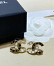香奈兒（Chanel）耳環(huán) 時(shí)尚經(jīng)典雙C耳釘 女款 節(jié)節(jié)日送禮送女友媽媽節(jié)日送禮 黑白撞色ABC996-B16125-NW385 均碼 曬單實(shí)拍圖