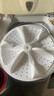 徽曦適配榮事達半自動(dòng)雙桶洗衣機配件波輪盤(pán)轉盤(pán)底盤(pán)圓盤(pán)水葉輪XPB90-299SR 98-269GSR 862GS 直徑35.5cm 邊高2.5【配螺絲+墊片】 曬單實(shí)拍圖