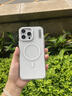 猿氣「晶盾」適用iPhone16Promax手機(jī)殼輕薄全包磁吸充電16pro透明防摔殼不發(fā)黃高級感簡約16手機(jī)外殼 磁吸晶盾系列-【透明】 iphone 16 promax 曬單實(shí)拍圖