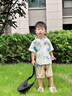 迷你木木屋兒童短袖套裝夏季男童女童圓領(lǐng)短袖短褲套裝 水果大象 100  曬單實(shí)拍圖
