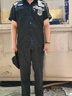 韓曼柯（HANMANKE）保安服夏裝套裝工作服短袖夏季安保制服門(mén)衛巡邏夏天戶(hù)外透氣耐磨 曬單實(shí)拍圖