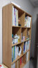 木以成居书柜书架落地置物架带门简易简约自由组合储物收纳柜五层白色4185 实拍图