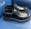 啄木鳥(niǎo)2025秋季新款皮鞋男大頭商務(wù)正裝通勤時(shí)尚百搭圓頭英倫風(fēng)男士休閑 黑色鏤空款 42_相當于運動(dòng)鞋43碼 曬單實(shí)拍圖