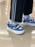 森馬男鞋春夏季新款厚底增高學(xué)生鞋子男款百搭休閑痞帥高街面包板鞋男 藍(lán)色 42 (260mm) 曬單實(shí)拍圖