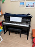 特倫斯電鋼琴88鍵重錘數碼電子鋼琴成人兒童考級演奏家用電鋼S71/S75 烤漆黑色【木質(zhì)琴鍵】 曬單實(shí)拍圖