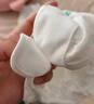棉之潤(rùn)嬰兒尿布兜純棉可洗新生兒薄款透氣防水隔尿L碼2條裝 曬單實(shí)拍圖