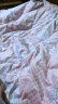 绚梦 法兰绒四件套冬季加厚保暖水晶绒双面雕花珊瑚绒双人床被套枕套 绚丽的梦200*230cm 实拍图