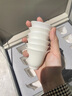 瓷許CIXU茶具整套家用薄胎羊脂玉茶具套裝高檔陶瓷功夫蓋碗茶杯辦公室整套 薄胎羊脂玉瓷蓋碗套裝 曬單實(shí)拍圖