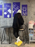 卡米高小白鞋暗夜黑武士內(nèi)增高板鞋女2025新款秋冬厚底單鞋面包休閑潮鞋 柑黃色內(nèi)增高7.5CM 36 曬單實(shí)拍圖
