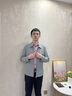 callisto卡利斯特【商務(wù)行政翻領(lǐng)夾克】春季男士休閑短款外套彈力輕便舒適 綠調灰 M (48碼） 曬單實(shí)拍圖