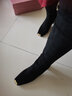 哈森冬季過(guò)膝長(cháng)筒靴高跟優(yōu)雅長(cháng)靴彈力瘦瘦靴HWA230161 黑色 加絨 織物 37 曬單實(shí)拍圖