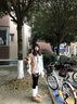 A CHOCK美式碎花毛巾繡植絨夾克杏色單排扣棒球服 杏色 L 曬單實(shí)拍圖