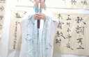 繪自然 漢服男成人古風(fēng)魏晉男裝俠客書(shū)生大碼古風(fēng)男士仙氣飄逸古裝學(xué)生 （竹軒） L 曬單實(shí)拍圖