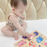 木丸子木質(zhì)手抓板拼圖兒童認知早教形狀配對玩具嵌板嬰幼兒寶寶生日禮物 動(dòng)物手抓板B款 曬單實(shí)拍圖