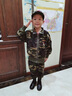 G.duck小黃鴨兒童迷彩服套裝春秋季女童秋裝軍訓演出服男童運動(dòng)套裝學(xué)生 叢林款兩件套 150 建議140-150cm9-10歲 曬單實(shí)拍圖