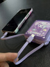 SUPER MOUSE庫洛米充電寶可愛10000毫安高顏值usb有線小巧便攜輕薄pd快充移動電源卡通男女情侶款七夕節(jié)日禮物 【正版萌系庫洛米】迷你便攜丨雙線快充 10000毫安 曬單實拍圖