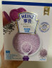 亨氏 (Heinz) 面条 婴幼儿营养辅食   (添加初期6-36个月食用） 金装粒粒面 黑米紫薯320g 实拍图
