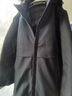 北極絨中老年人羽絨服男裝爸爸冬季加厚短款可脫卸內膽鵝絨服爺爺外套 黑色【可拆卸內膽+拆卸帽】 M 曬單實(shí)拍圖