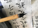 臻言 小楷毛筆雞距筆 兼毫狼毫短鋒蒜頭筆 纏紙筆 書法瘦金體抄徑雞距筆毛筆 初學(xué)者成人臨摹毛筆 四號(hào)纏紙款湘妃雞距筆 曬單實(shí)拍圖