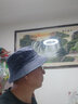 暢印帽子男爸爸春夏中老年洋氣遮陽(yáng)帽男士老人老頭秋天中年男式漁夫帽 灰色 曬單實(shí)拍圖