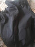 雅鹿羽絨服男士冬季可脫卸內膽脫卸帽白鴨絨活里活面外套 黑色 190  曬單實(shí)拍圖