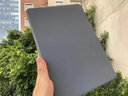 余求漁 適用 三星s9/s9+平板保護套tab s9fe/s9fe+保護殼全包防摔外殼可旋轉(zhuǎn)支架皮套便攜辦公刷劇神器 三星s9/s9fe 旋轉(zhuǎn)支架殼 黑色 11英寸 曬單實拍圖