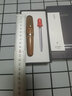 末匠（MoonMan） MAJOHN末匠Q1實(shí)木短款35#尖網(wǎng)紅小胖男女成人學(xué)生手賬筆桿儲墨鋼筆 酸枝木 F尖（0.5mm） 曬單實(shí)拍圖