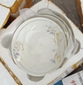 索優(yōu)特盤子景德鎮(zhèn)陶瓷餐具盤子家用菜盤8英寸飯盤圓盤深盤陶瓷餐盤碟子 國色天香8英寸飯盤 20.3cm 8英寸4個 曬單實拍圖