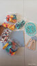 糖米拼装城堡积木儿童玩具小颗粒立体拼插3-6岁男女孩节日生日礼物 实拍图