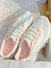 斯凱奇（Skechers）女鞋奶油蜜糕鞋厚底增高拼色老爹鞋網(wǎng)面透氣休閑熊貓鞋177233 航海藍/NTBL 38 偏大建議選小半碼 曬單實(shí)拍圖