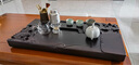 雅友 黑檀木茶盤(pán)整塊實(shí)木原木茶海茶臺功夫茶具盤(pán)層次雙魚(yú) 層次雙魚(yú)80*40*6單茶盤(pán) 曬單實(shí)拍圖