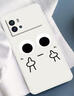 機旺馬vivoiqoo9手機殼iqoo9pro全包圍鏡頭網(wǎng)紅新款液態(tài)軟硅膠防摔圖案卡通超薄男女保護套 iqoo9 古董白-大眼睛中指 曬單實(shí)拍圖