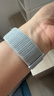 Apple/蘋果 Watch Series 10 智能手表GPS款42毫米銀色鋁金屬表殼青云色回環(huán)式運動表帶MX1L3CH/B 曬單實拍圖