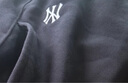 MLB官方 黑色工裝短褲2026夏季新款運動短褲涼感男女裝寬松梭織褲子 黑色/NY標 M 曬單實拍圖