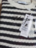 兆君秋冬羊毛衫女圓領(lǐng)加厚保暖毛衣撞色黑白條紋流蘇針織衫 黑白條紋 L 曬單實(shí)拍圖