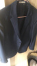 圣得西西服套裝職業(yè)正裝修身商務(wù)休閑新郎結婚禮服春秋西裝男套裝 藏青藏青 175B |  175/96B 曬單實(shí)拍圖