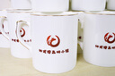 瀚祥影印 影印定做杯子可印照片定制logo馬克杯畢業(yè)合影禮品杯骨瓷杯子刻字圖案 骨瓷金線玲瓏杯勺+竹蓋 曬單實拍圖