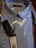 雅戈尔衬衫男免烫不易皱商务休闲长袖衬衣纯色 浅蓝尖领GLNP19001IJA 41 晒单实拍图