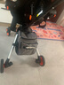 VIR0NICR嬰兒車掛包溜娃神器置物袋兒童推車收納包多功能通用收納包置物袋 太空灰升級款送肩帶 曬單實拍圖