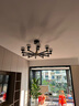 雷士（NVC）美式輕奢水晶玻璃麗影智能LED客廳吊燈餐廳吊燈臥室燈具套餐 10+餐吊+臥室燈*3【三室兩廳F】 曬單實拍圖