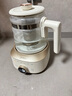 美的（Midea）全玻璃養生壺全自動(dòng)燒水壺母嬰恒溫電熱水壺花茶壺全包裹護底防碎1.5L MK-YS15B201 曬單實(shí)拍圖