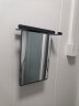 太力卫生间镜子防雾镜化妆镜吸盘浴室置物架壁挂镜子免打孔 1个装 实拍图